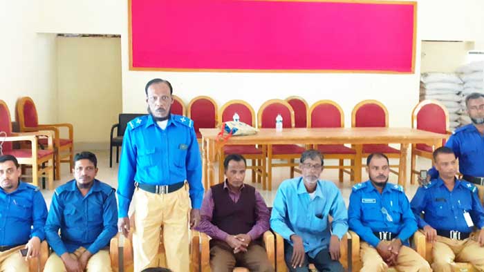 চাঁদপুর জেলা শাখার গ্রামপুলিশ কর্মচারী ইউনিয়নের মত বিনিময়