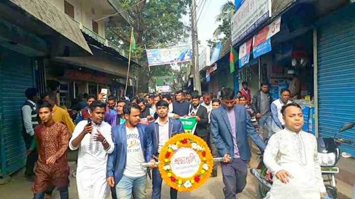 দোয়ারাবাজারে বিজয় দিবসে আওয়ামীলীগের র&zwj;্যালি