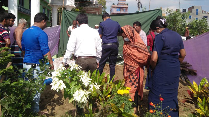 ব্রাহ্মণবাড়িয়ায় ময়নাতদন্তের জন্য দিয়ার লাশ উত্তোলন