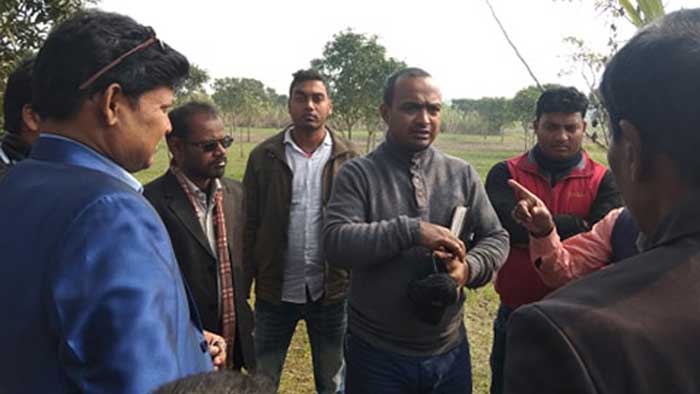শিবগঞ্জের বধ্যভূমি পরিদর্শনে প্রশাসন
