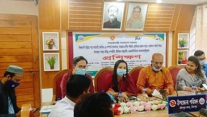 চাঁদপুরে করোনা সম্পর্কে সচেতনতামূলক সভা