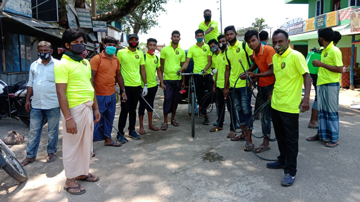 মাটিরাঙ্গা তবলছড়িতে করোনা প্রতিরোধে সচেতনতামূলক কার্যক্রম