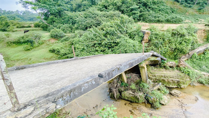 সেতু ভাঙা, দুই বছর ধরে সাঁকোই ভরসা