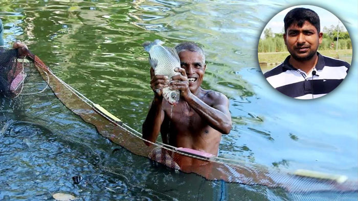 ঠাকুরগাঁওয়ে মাছ চাষে সফল ইফতেখারুল