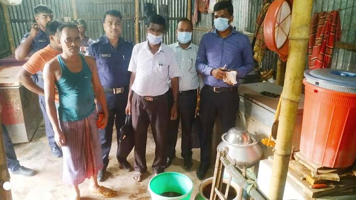 মাধবপুরে ভ্রাম্যমাণ আদালতের অভিযানে ৩ প্রতিষ্ঠানকে জরিমানা