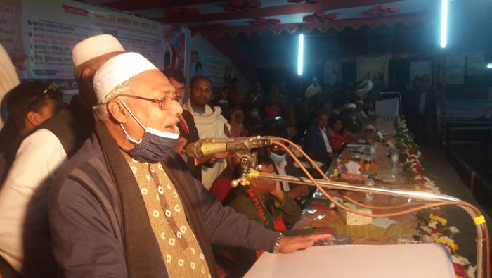 ধর্ম প্রতিমন্ত্রী আলহাজ্ব ফরিদুল হক খান দুলাল এমপিকে গণসংবর্ধনা