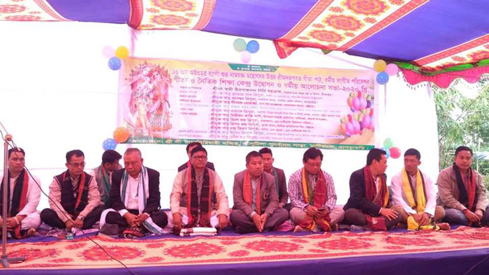 মাটিরাঙ্গায় মন্দিরে গীতা ও নৈতিক শিক্ষা কেন্দ্র উদ্বোধন