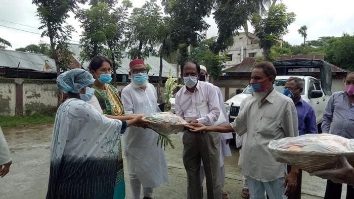 ১৩ জন মুক্তিযোদ্ধাকে মাধবপুর উপজেলা প্রসাশনের সংবধর্না