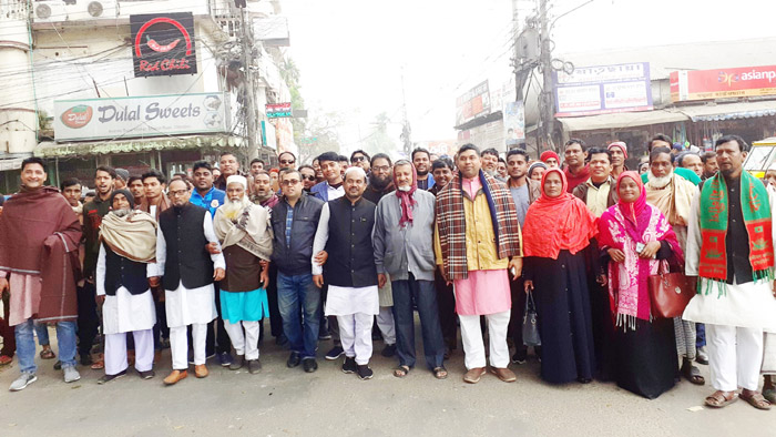 মৈশাদী ইউনিয়ন পরিষদের মুজিববর্ষ শোভাযাত্রায় অংশগ্রহন