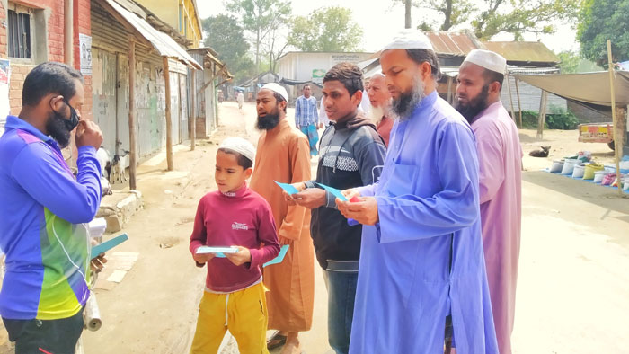 করোনা প্রতিরোধে সামাজিক সচেতনতা