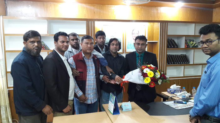 রামগড়ে নবাগত ইউএনও&rsquo;র সাথে সংবাদকর্মীদের মতবিনিময়