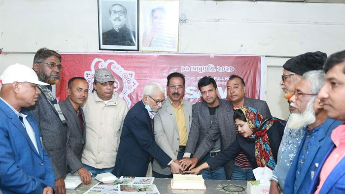 বর্ণাঢ্য অনুষ্ঠানে শেরপুরে এসএ টিভির প্রতিষ্ঠাবার্ষিকী পালিত