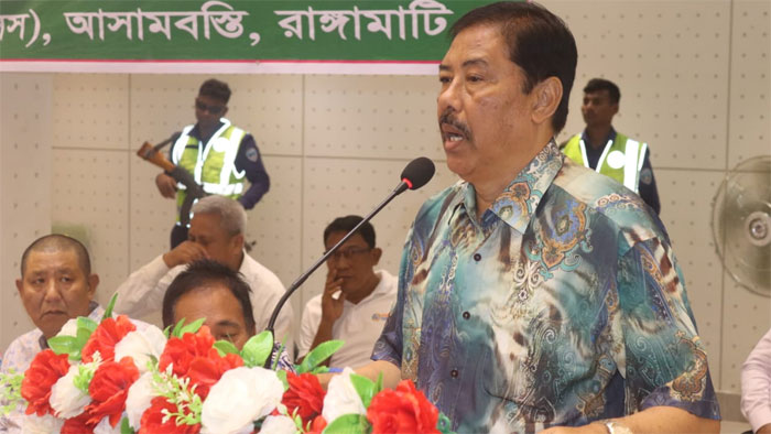 মারমা সংস্কৃতি সংস্থার অডিটোরিয়াম ভবন উদ্বোধন করলেন পার্বত্য মন্ত্রী বীর বাহাদুর