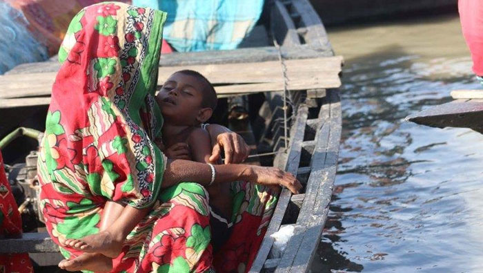 টানা বন্যায় কর্মহীন সিলেটের হাজারও বানভাসি মানুষ