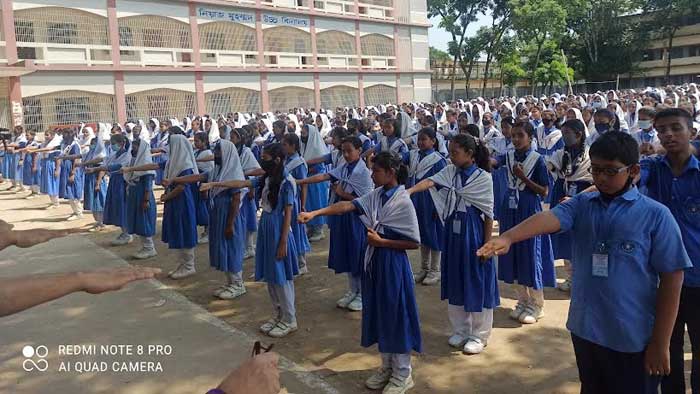ব্রাহ্মণবাড়িয়ায় দুই সহস্রাধিক শিক্ষার্থীর দুর্নীতি বিরোধী শপথ