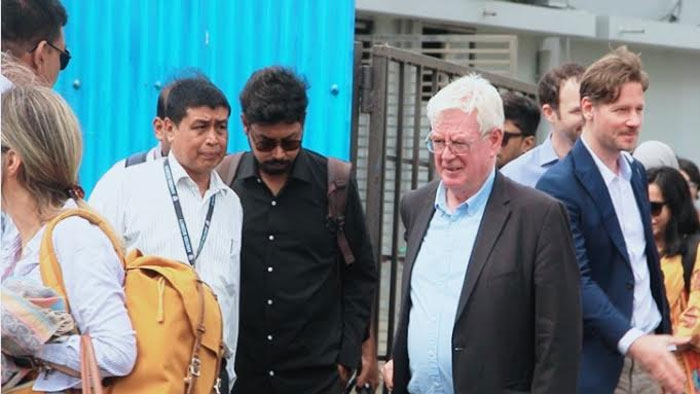 রোহিঙ্গা ক্যাম্প পরিদর্শনে ইউরোপীয় ইউনিয়নের প্রতিনিধিদল