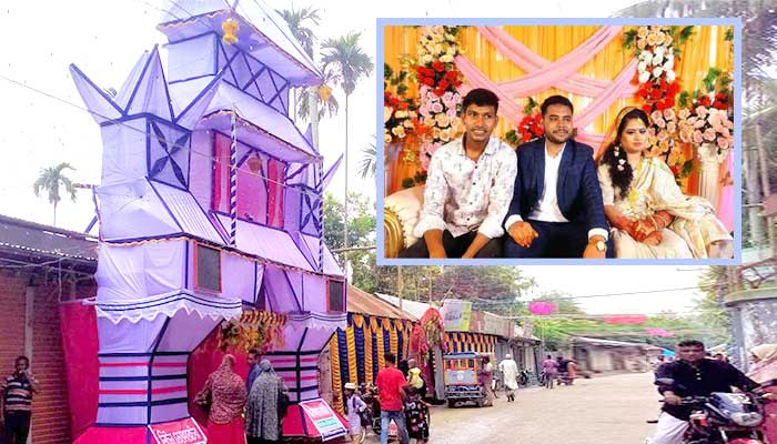 বিএনপির কার্যালয়ে বিয়ের অনুষ্ঠান করেছে ছাত্রলীগ নেতা