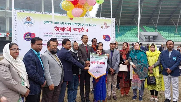 শেরপুরে শেখ কামাল ২য় বাংলাদেশ যুব গেমস আন্ত:উপজেলা পর্যায়ের খেলা শুরু