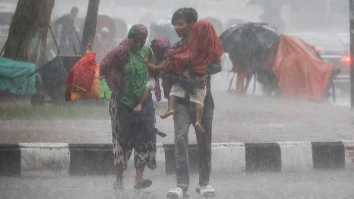 সিলেটে শুরু হয়েছে ভারী বৃষ্টিপাত