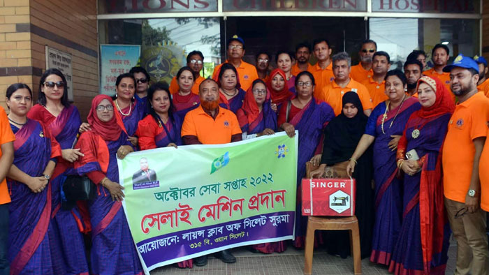 লায়ন্স ক্লাব অব সিলেট সুরমা&rsquo;র র&zwnj;্যালি ও ফ্রি মেডিকেল ক্যাম্প