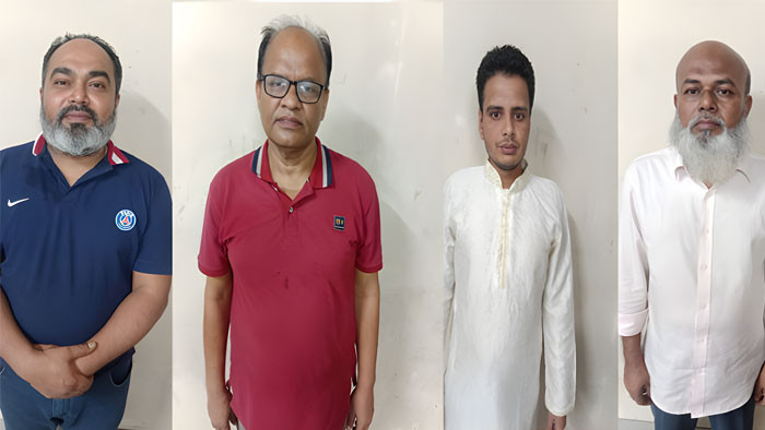 মাদারীপুর পৌর আওয়ামী লীগের সভাপতিসহ বিভিন্ন অঙ্গসংগঠনের আরও চার জন গ্রেফতার