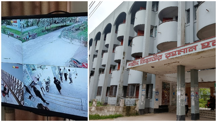 নিরাপত্তা জোরদারে ইবির জিয়া হলে সিসিটভি ক্যামেরা স্থাপন