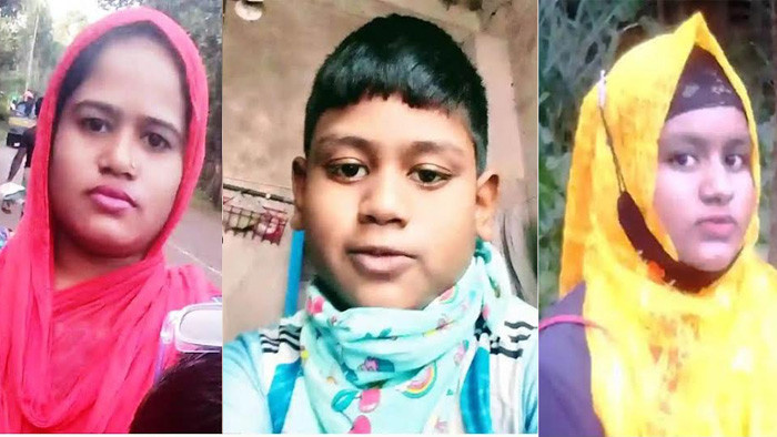 রাজাপুরে দুই সন্তানসহ মা সাত দিন ধরে নিখোঁজ