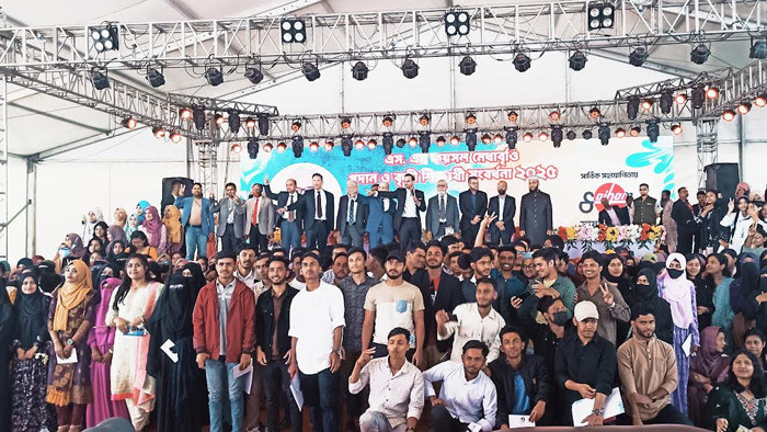 মাধবপুরে এসএম ফয়সল মেধাবৃত্তি প্রদান ও কৃতি শিক্ষার্থীদের সংবর্ধনা