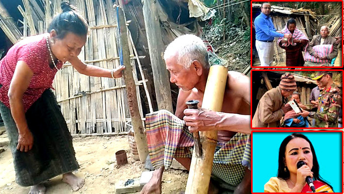 গণমাধ্যমে প্রকাশিত হওয়ার পর খাগড়াছড়ির বৃদ্ধ দম্পতির পাশে প্রশাসন ও সেনাবাহিনী