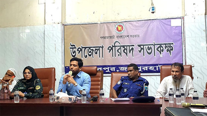 আক্কেলপুরে দুর্গাপূজা উদযাপনে প্রস্তুতিসভা