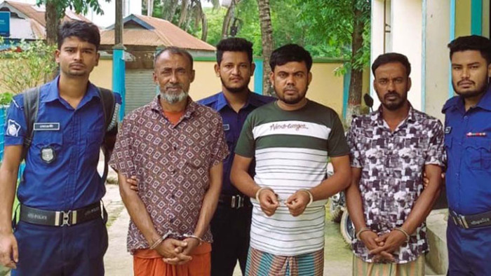হেলাল হত্যাকাণ্ডে জরিত ৩ ভাই গ্রেফতার