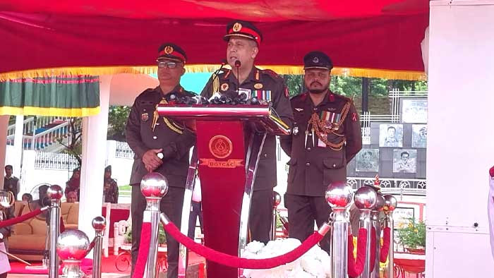 বিজিবি'র ১০৩তম রিক্রুট ব্যাচের প্রশিক্ষণ সমাপনী কুচকাওয়াজ অনুষ্ঠিত