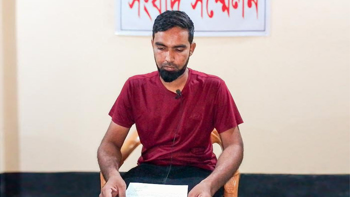 বীরগঞ্জে পাওনা টাকা আদায়সহ ক্ষতিপূরণের জন্য ব্যবসায়ীর বিরুদ্ধে সংবাদ সম্মেলন