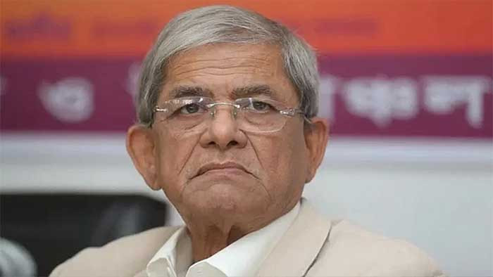 ভূমিকম্পে ক্ষতিগ্রস্তদের পাশে থাকবে বিএনপি, শোক বিবৃতিতে মির্জা ফখরুল
