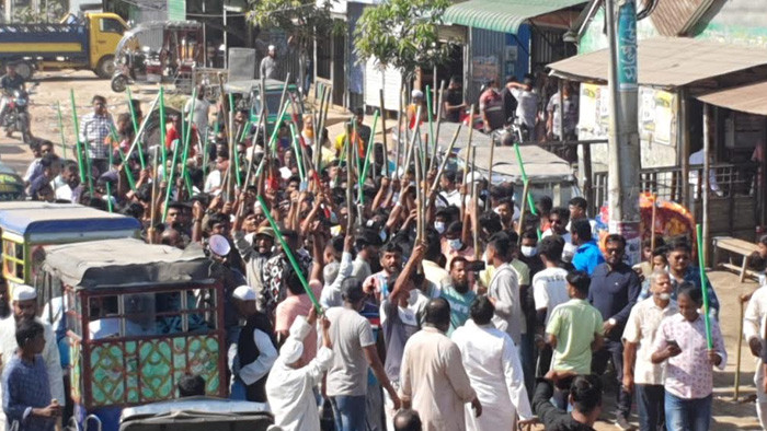 ব্রাহ্মণবাড়িয়ার বাঞ্ছারামপুরে কাউন্সিল নিয়ে বিএনপির দু’গ্রুপের সংর্ঘষে আহত অর্ধশত