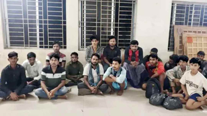 মালয়েশিয়া পাচারের উদ্দেশে আটকে রাখা ১৭ জন উদ্ধার