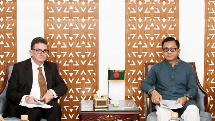 বাণিজ্যমন্ত্রীর সাথে নিউজিল্যান্ডের হাইকমিশনার এর বৈঠক