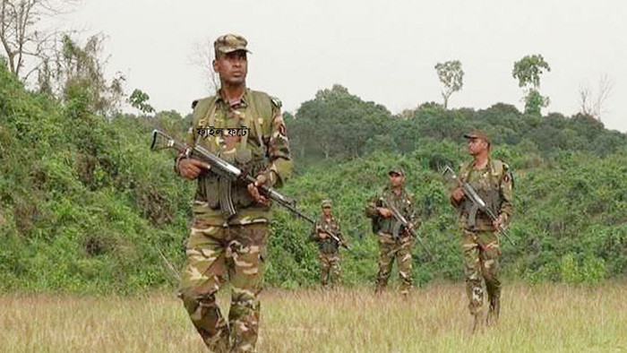 বান্দরবানে বন্দুকযুদ্ধে ৩ কেএনএ সন্ত্রাসী নিহত