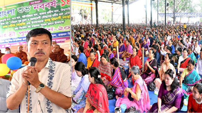 সমাজে শান্তি ও সম্প্রীতি প্রতিষ্ঠায় ধর্মীয় মূল্যবোধের বিকল্প নেই: মন্ত্রী দীপেন দেওয়ান