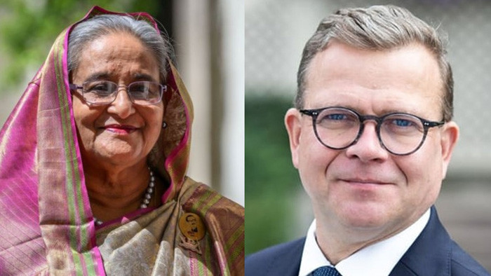 শেখ হাসিনাকে ফিনল্যান্ডের প্রধানমন্ত্রীর অভিনন্দন