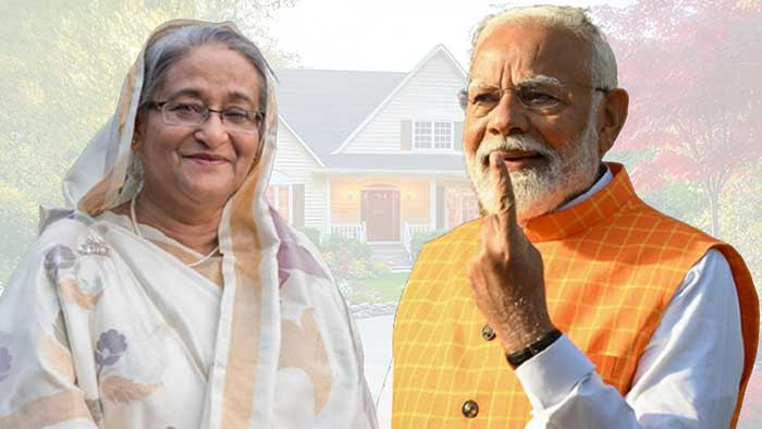 শেখ হাসিনার ফেরতে দিল্লি নিরব
