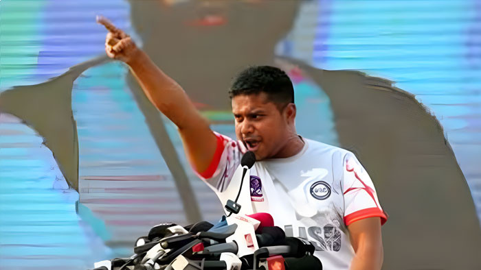 সরকার খুনি হাসিনার বিচার না করে কোথাও যেতে পারবে না- হাসনাত আবদুল্লাহ