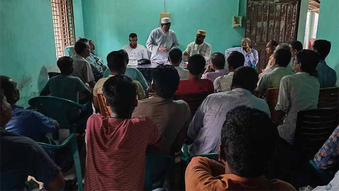 হিলিতে দূর্গাপূজা উপলক্ষে সনাতন ধর্মাবলম্বীদের সাথে জামায়াতে ইসলামির মতবিনিময় সভা