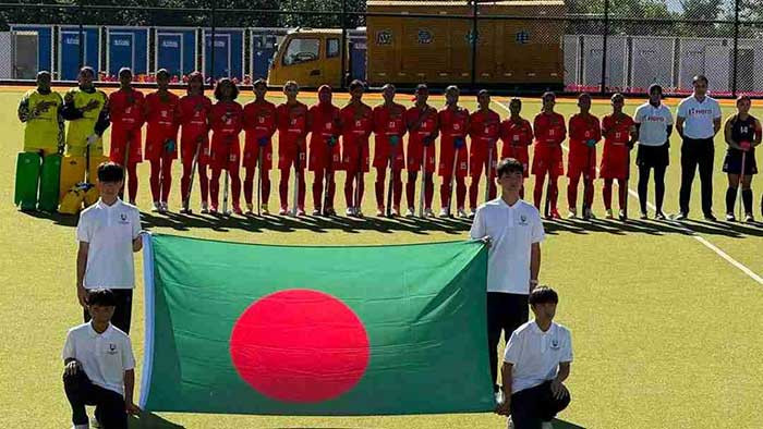 চীনকে ৬-০ গোলে হারিয়ে টানা চতুর্থ জয় বাংলাদেশের