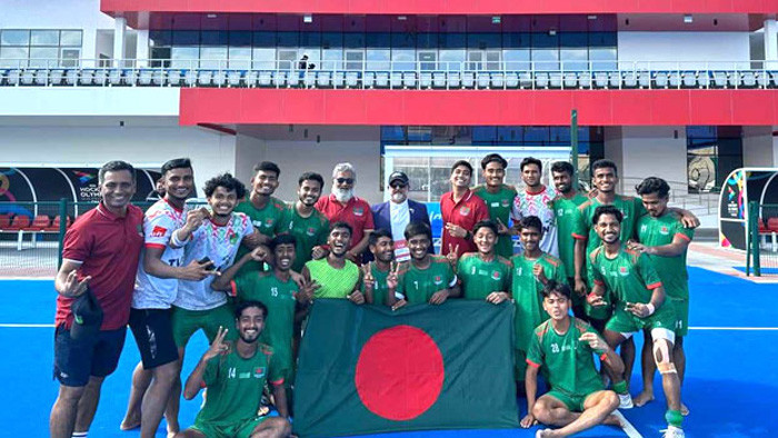 থাইল্যান্ডকে ৭ গোল দিয়ে প্রথমবার হকি বিশ্বকাপে বাংলাদেশ
