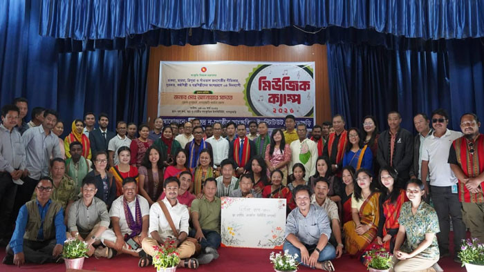 খাগড়াছড়িতে চারদিনব্যাপী মিউজিক ক্যাম্পের উদ্বোধন