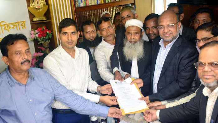 ইসলামপুরে জাতীয় পার্টির প্রার্থীর মনোনয়নপত্র দাখিল ও কর্মী সমাবেশ