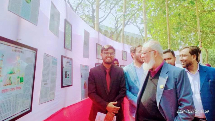 ইবিতে ১ম বারের মতো লেখা প্রদর্শনী