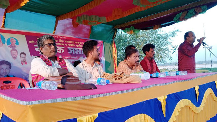 কুড়িগ্রামে রাষ্ট্র সংস্কার আন্দোলনে 'কৃষকের ৩ দফা দাবি ও সমাবেশ'