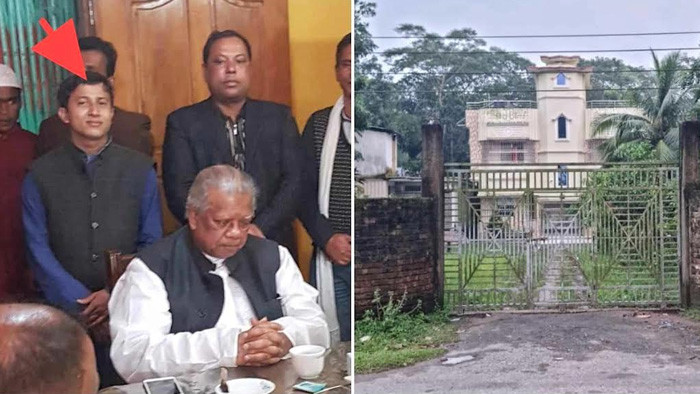 সরকারি জমি দখল করে আওয়ামী লীগ নেতার বিলাসবহুল বাসভবন